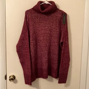 Banana Republic Cozy Turtleneck Sweater Recycled Polyester